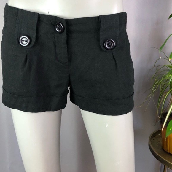 FOREVER 21 Linen Blend Shorts - Picture 1 of 6